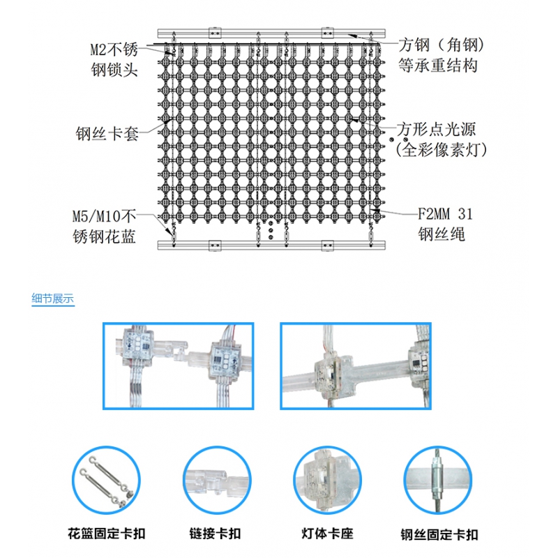 P62.5全彩網(wǎng)格屏，網(wǎng)格軟屏，戶(hù)外LED網(wǎng)格屏