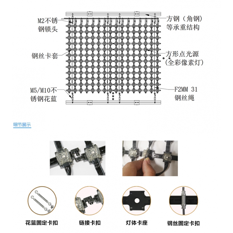 P38.5 LED 網(wǎng)格屏，LED網(wǎng)格軟屏，戶(hù)外LED網(wǎng)格屏